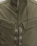 Veste sans manches C.P COMPANY Shell-R Goggle Ivy Green