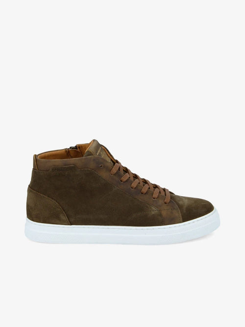 Chaussure SCHMOOVE Army/Tabac Spark Mid Zip