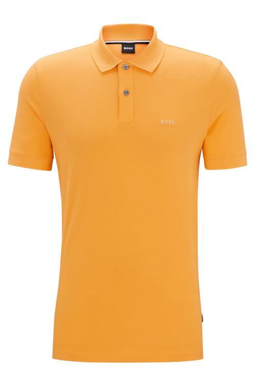 Polo BOSS Pallas Avec Logo Brodé Orange