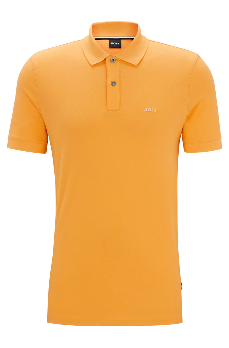 Polo BOSS Pallas Avec Logo Brodé Orange