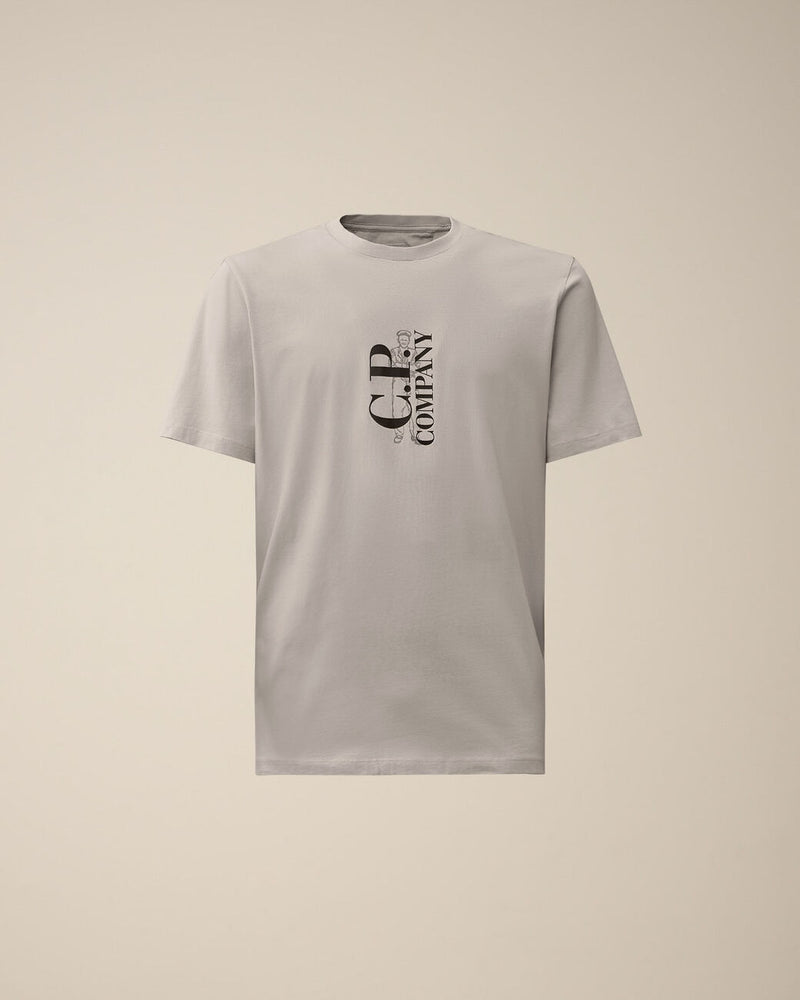 T-shirt C.P COMPANY 30/1 Jersey British Sailor Drizzle Grey