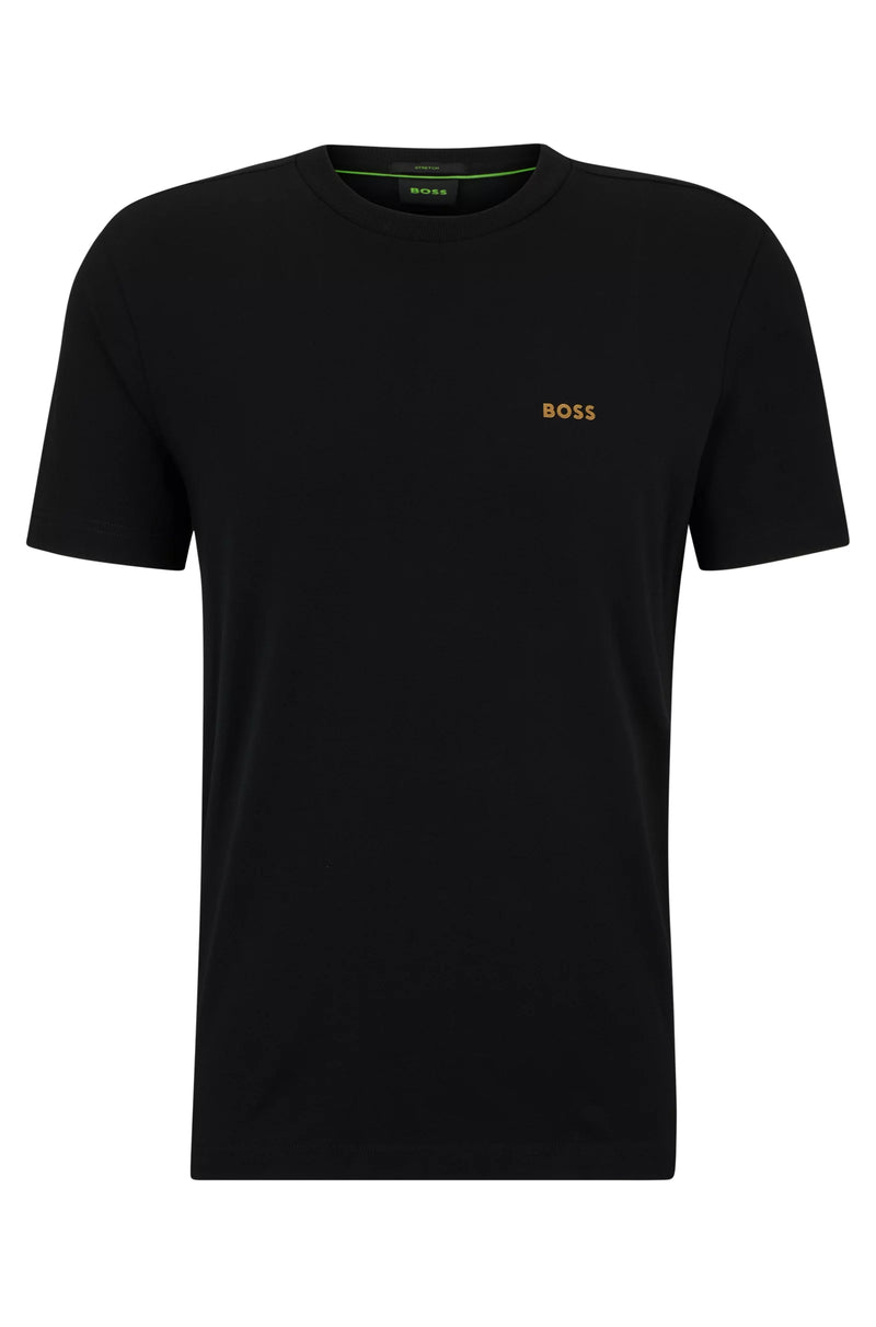 T-shirt BOSS Tee avec logo Noir