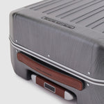 Valise Cabine Trolley PIQUADRO Gris