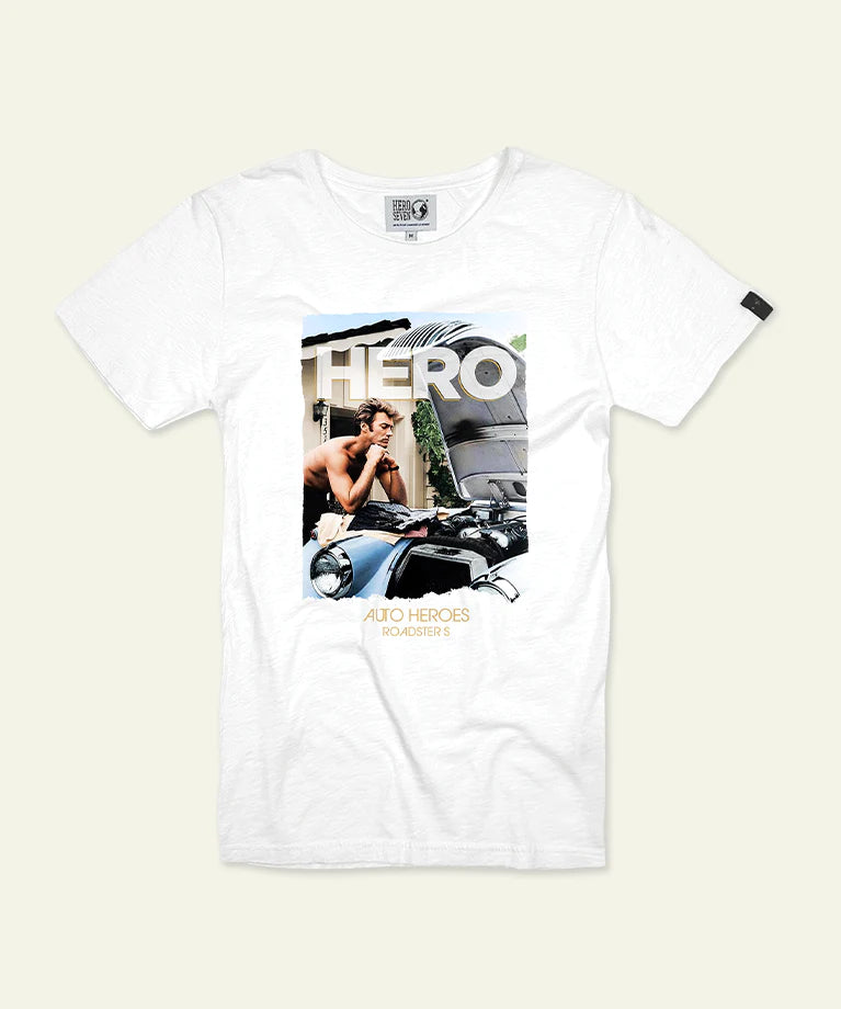 T-shirt HERO SEVEN Austin White