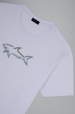 T-shirt PAUL & SHARK Imprimé Logo White
