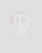 T-shirt Sweat C.P COMPANY 30/1 Jersey Large Gauze White